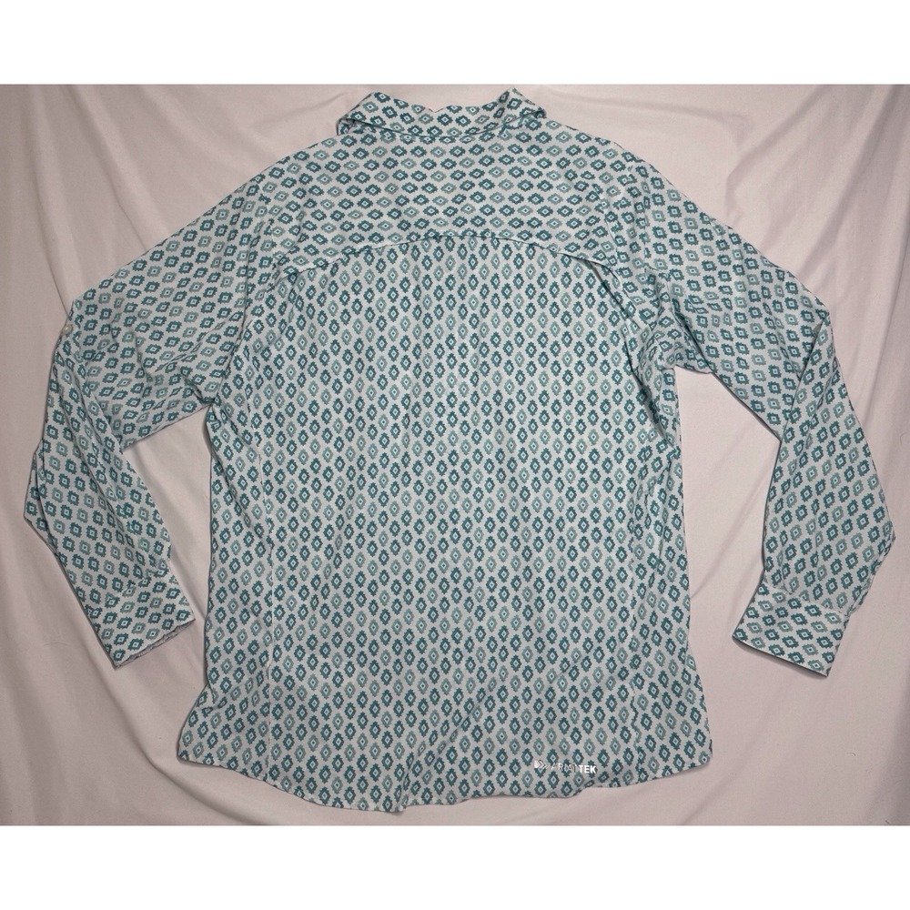 Ariat VentTEK Sea Breeze Print Long Sleeve Stretch Shirt Womens Size Large - Picture 5 of 7